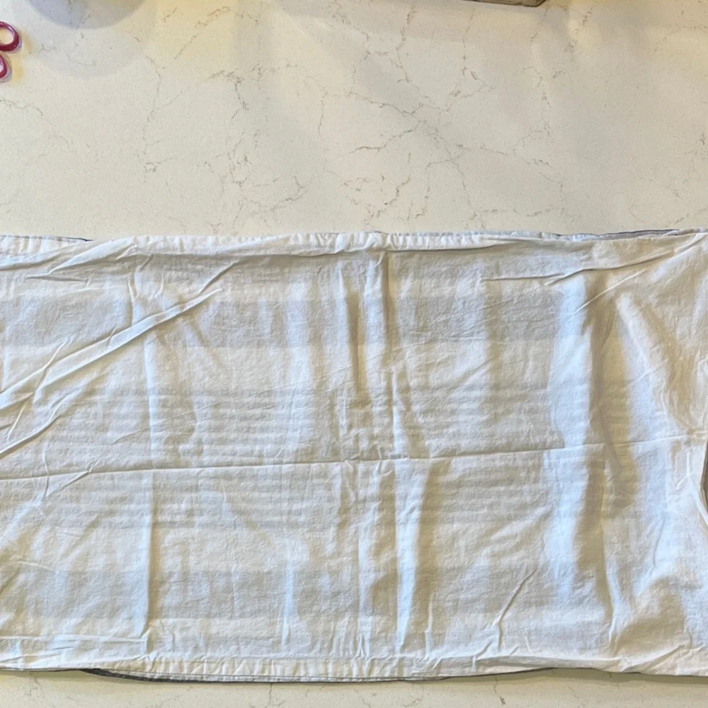 Classic Navy and White Striped Pillowcases